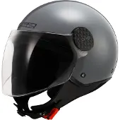 LS2 Of558 Sphere Lux Ii Open Face Helmet Gris XS