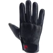 Helstons Leader Air Perforated Leather Gloves Noir 8 Homme
