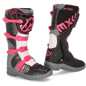 Acerbis X-Team Bottes Motocross Noir Rose Taille 45