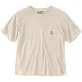 Carhartt Tk6122 Short Sleeve T-shirt Beige XL Femme