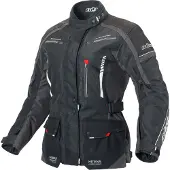 Büse Torino II blouson textile moto pour femmes, noir/anthracite, 56