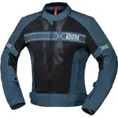 IXS Veste textile pour moto Evo-Air, bleu/noir, M