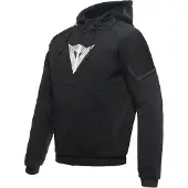 Dainese Daemon-X Sweat À Capuche Zippé Pour Moto Noir/Blanc 50 hommes