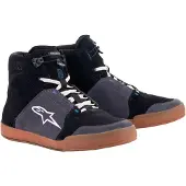 Alpinestars Chrome Noir Asphalt Gum Bleu Chaussures Taille US 10