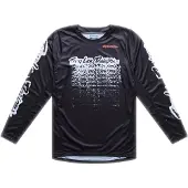 Troy Lee Designs Gp Pro Stamp Long Sleeve Jersey Noir L Homme