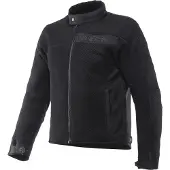 Dainese Veste de moto en textile Lisbona Air, noire, taille 46