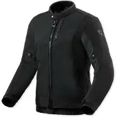REV'IT! Veste textile imperméable Revit Highcrest H2O pour femme, noire, taille 44