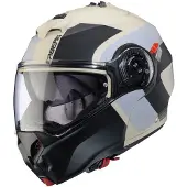 Caberg Casque modulable Duke Evo Indy, noir mat/beige, taille S (55/56)