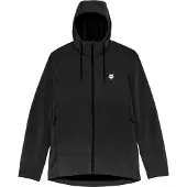 FOX Veste imperméable Pit, noire, taille S