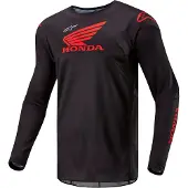 Alpinestars Honda Racer Iconic Long Sleeve Jersey Noir S Homme