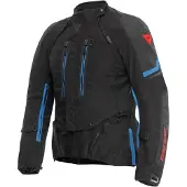 Dainese Veste textile imperméable Super Adventure Absoluteshell pour moto, noir/bleu, 56