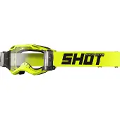Shot Assault 2.0 Solid With Roll Off Off-road Goggles Jaune Clear/CAT0