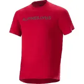 Alpinestars A-aria Switch Short Sleeve Jersey Rouge L Homme