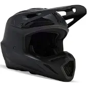 FOX V3 Solid Mat Noir MIPS Casque Cross Taille 2XL