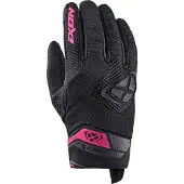 Ixon Mig 2 Airflow L Noir Fuchsia Femmes Gants Moto Taille M