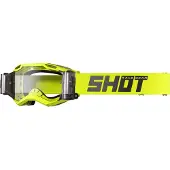 Shot Iris 2.0 Solid With Roll Off Off-road Goggles Jaune Iridium Rainbow/CAT2