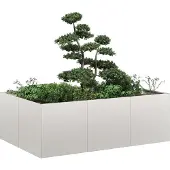 Prolenta Maison Exclusive - Jardinière en acier inoxydable, dimensions 120x80x40 cm