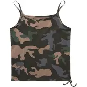 Brandit Haut 'Lilly ' marron / brun foncé / gris