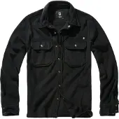 Brandit Jeff Long Sleeve Shirt Noir XL Homme