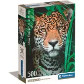 Ginza.se - Coffret compact 500 pièces - Jaguar dans la jungle