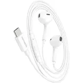 Avizar Mayaxess, écouteurs filaires USB-C avec micro pour Galaxy S23 Ultra, blanc