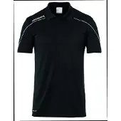 Uhlsport Stream 22 polo noir/blanc 164