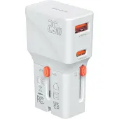4smarts Adaptateur de voyage international Nomad Pocket 25 W