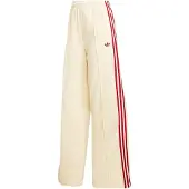 Adidas Pantalon 'Firebird' crème / canneberge