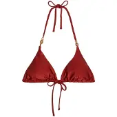 Marc O'Polo Hauts de bikini ' Shiny ' rouge foncé