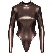 Cottelli collection Femmes, Body, Body langarm L, Or, (L)