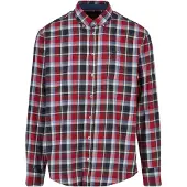 Fynch&Hatton Chemise bleu marine / bleu ciel / rouge / blanc cassé