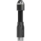 Nomad , câble USB-C 240 W avec porte-clés, gris