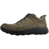 Jomos Chaussons de ville pour hommes , couleur verte, style décontracté