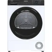 Haier Sèche-linge HD100-A2939E-IT, pose libre, chargement frontal, 10 kg, ++, noir et blanc