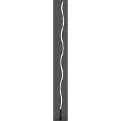 Leuchtendirekt JUST LIGHT WAVE LED Lampadaire blanc chaud 10W noir/blanc 15168-18