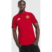 Adidas Manchester United Dna Short Sleeve Polo Rouge L Homme