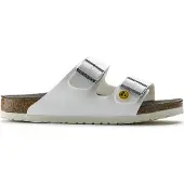 Birkenstock Unisexe, Sandales, Arizona, Blanc, (40)