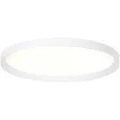 Steinhauer Éclairage de plafond moderne Flady blanc Ø30cm