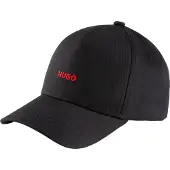 HUGO pour femme. 50519255 Casquette Cara noire (OSFA), Casuel, Coton