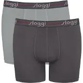 Sloggi Start Short Boxers 2 Units Gris S Homme