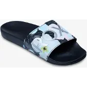 Roxy Slippy Ii Printed Slides Bleu EU 37 Femme