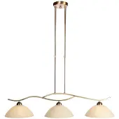 Steinhauer Lampe pendante classique Anthea Bronze à 3 lumières
