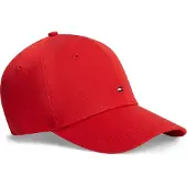 Tommy Hilfiger Casquette 'Hilfiger Flag Embroidery Baseball' rouge