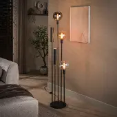 Lyora Lampe de pied Sfera avec des lunettes et des surluminateurs