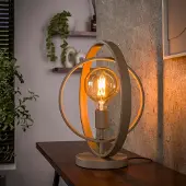 Lyora Lampe de table en sable Turn 1x E27 - Ø 40cm
