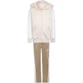 Adidas Survêtement 'Essentials' marron / greige / blanc