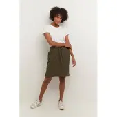 Kaffe Jupe 'Naya' kaki