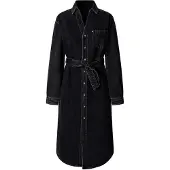 Pepe Jeans Robe-chemise bleu denim