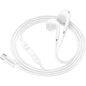 Avizar Mayaxess, écouteurs filaires USB-C avec micro pour Galaxy S21 FE, blanc