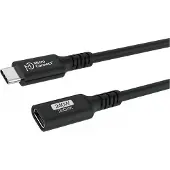 Microconnect USB3.2CC015EX, 0.15 m, USB C, USB C, USB 3.2 Gen 2x2, 20 Gbit/s, Noir